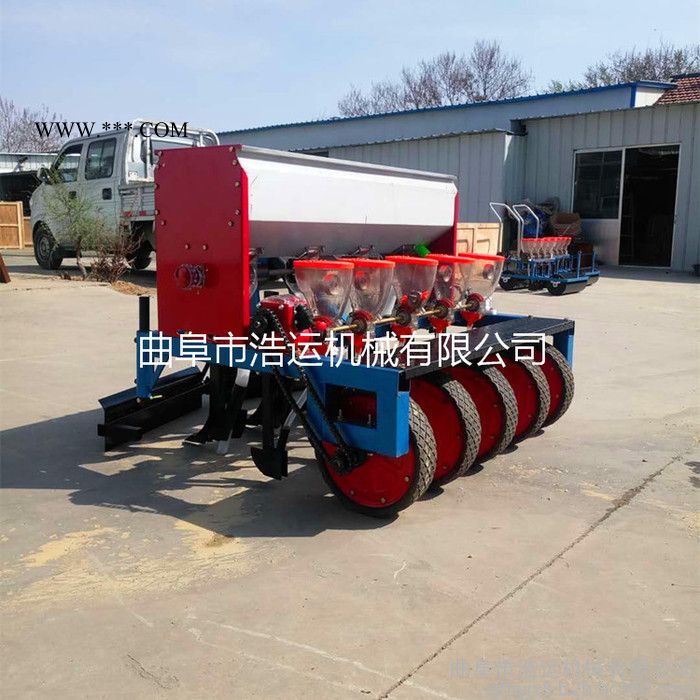 谷子小麦播种机油菜菠菜生菜 萝卜大葱等蔬菜小种子播种施肥机图2