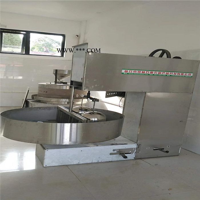 现林石磨供应石磨芝麻酱机油坊用磨酱机传统老石磨芝麻磨浆机 小磨香油石磨机图7