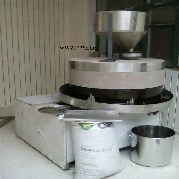 现林石磨供应石磨芝麻酱机油坊用磨酱机传统老石磨芝麻磨浆机 小磨香油石磨机图2