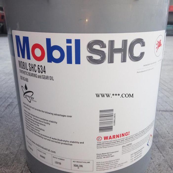 美孚SHC627合成齿轮油/Mobil SHC 627 Gear 18.9L 原装进口图6