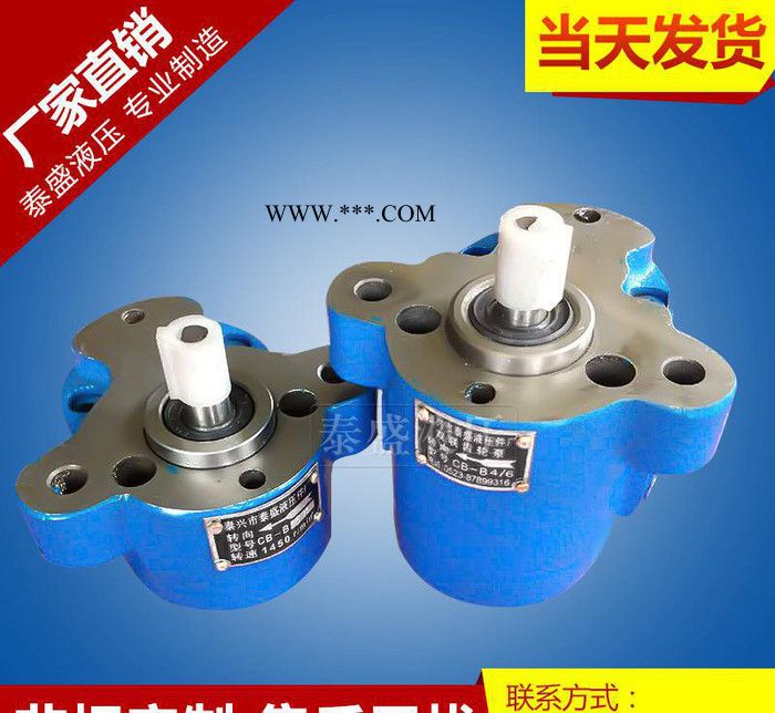 直销CB-B6齿轮油泵 B6F系齿轮油泵  B6TH系液压油图2