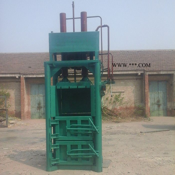 加固型液压打包机10吨立式多功能打包机废品捆扎机油漆桶废铁压块机