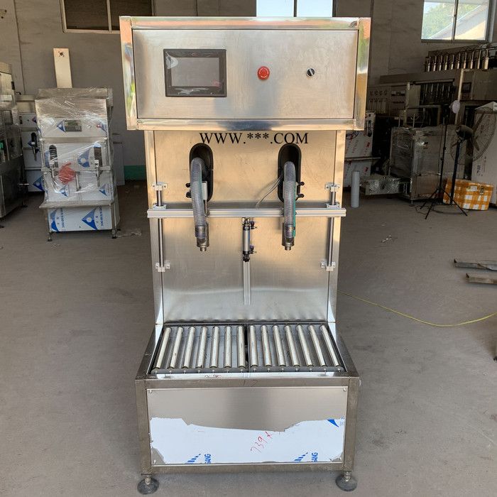 双头称重式灌装机 机油灌装机 棕榈油灌装生产线图3