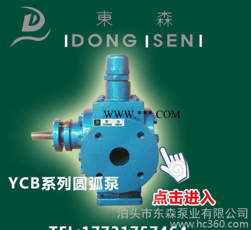 河北东森泵业YCB系列齿轮油泵数据表图1