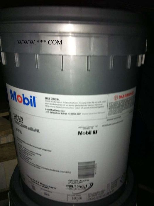 全国供应美孚 Mobil SHC 627蜗轮蜗杆高温合成100号齿轮油 包邮图8