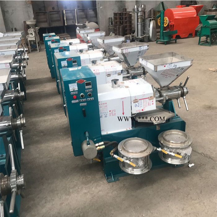 富德60大豆螺旋榨油机 冷热两用螺旋榨油机全自动多功能榨油机油菜籽榨油机花生菜籽榨油机图2