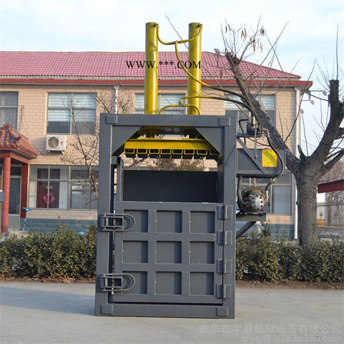 铁桶压包捆包机 40吨铁桶压包捆包机油漆桶压扁机油漆桶压扁机图8