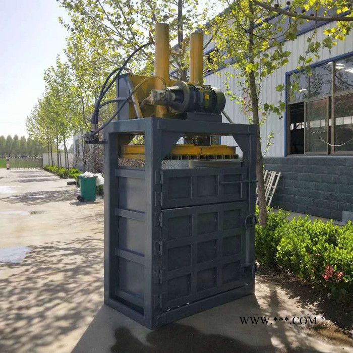 铁桶压包捆包机 40吨铁桶压包捆包机油漆桶压扁机油漆桶压扁机图7