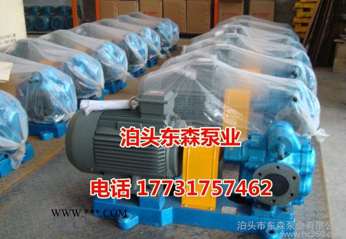 东森KCB960无阀齿轮油泵整机,大流量齿轮泵,输油泵图1