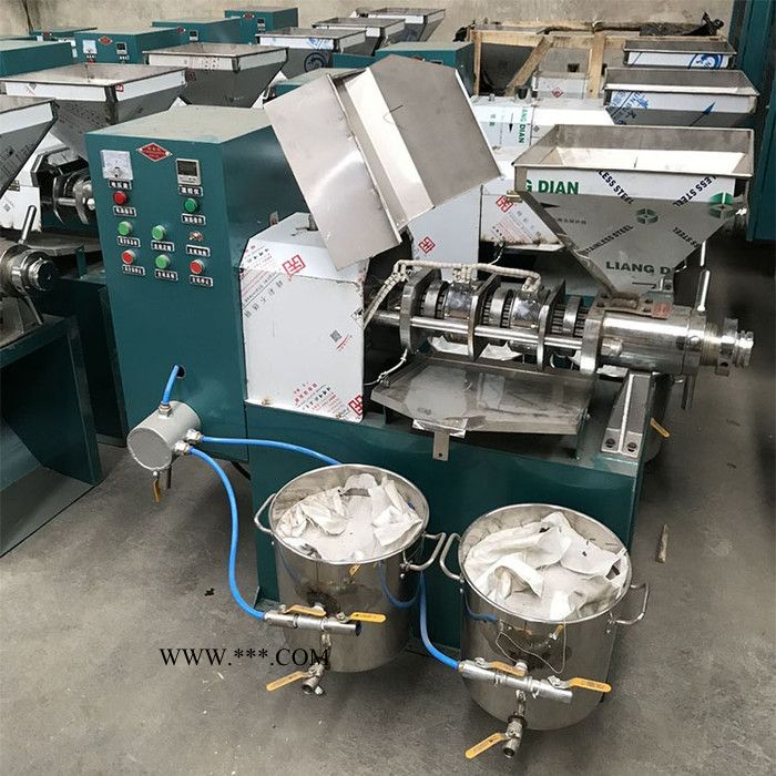 富德60花生菜籽螺旋榨油机食用油加工设备价格小型商用大豆榨油机油坊用菜籽榨油机多功能螺旋榨油机图4