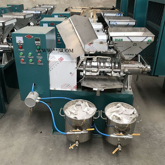 富德60花生菜籽螺旋榨油机食用油加工设备价格小型商用大豆榨油机油坊用菜籽榨油机多功能螺旋榨油机图3