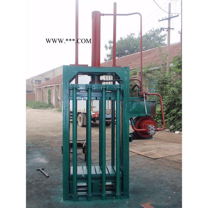 立式废纸塑料打包机液压打包机油桶易拉罐压扁机油漆桶塑料压块机图3