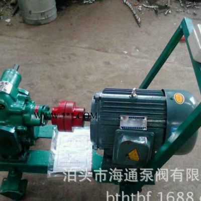 泊头海通KCB200型齿轮泵,可移动小推车齿轮油泵