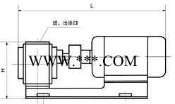 上海申欧通用齿轮泵厂专业生产YHCB100/3圆弧齿轮油泵图2