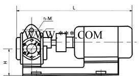 上海申欧通用齿轮油泵厂2CY60/3防爆型齿轮输油泵图3