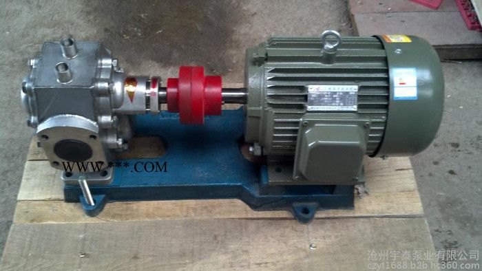 供应宇泰YCB0.6宇泰牌齿轮油泵图7