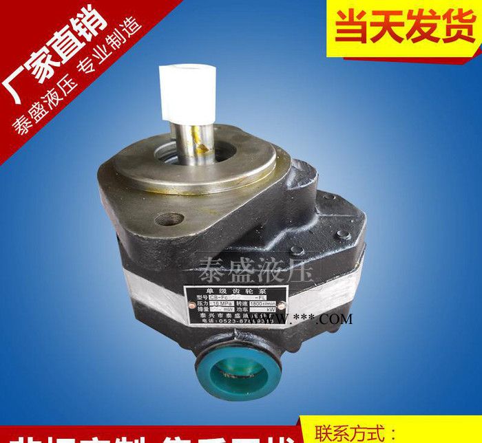 直销CB-FA25单级高压齿轮油泵 CB-FC20单级高压齿图3