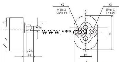 上海申欧通用液压机械厂CB-B10低压齿轮油泵图2
