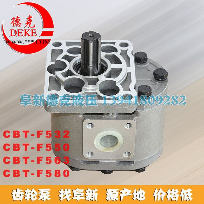 阜新液压齿轮泵 CBT-F532-580 齿轮油泵 液压泵图4
