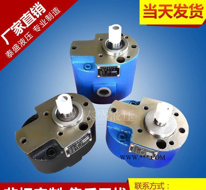 不漏油CB-B16齿轮油泵  CB-B16F-BM16-B1图3
