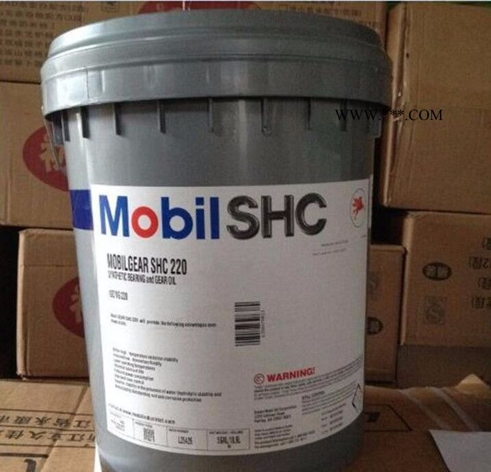 美孚Mobilgear SHC150 220 320 460 680重负荷全合成齿轮油 18.9L 美孚工业润滑油图3