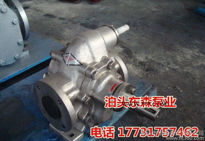 YCB20/0.6圆弧齿轮油泵，大流量圆弧齿轮泵