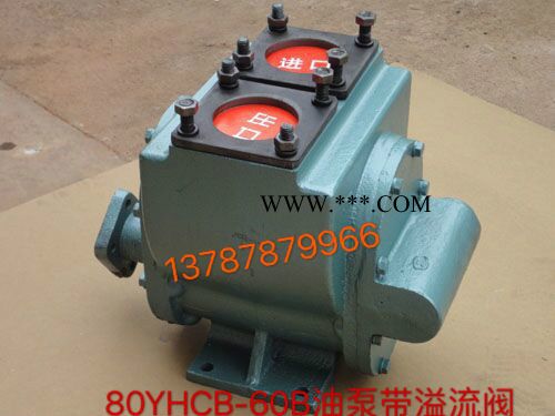 金龙80YHCB-60B 金龙圆弧齿轮油泵图2