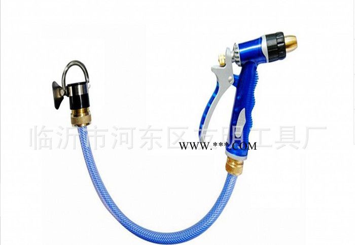 简装版高压洗车水枪套装 合金洗车水枪洗车器PVC管H052图2
