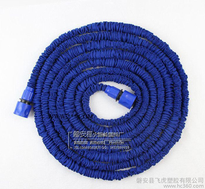 亚式50FT洗车水枪 伸缩花园管 伸缩水管 5-15米乳胶软管图3