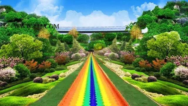 景区七彩滑道设计建造公司  七彩滑道设计厂家 玻璃水滑道简介图6