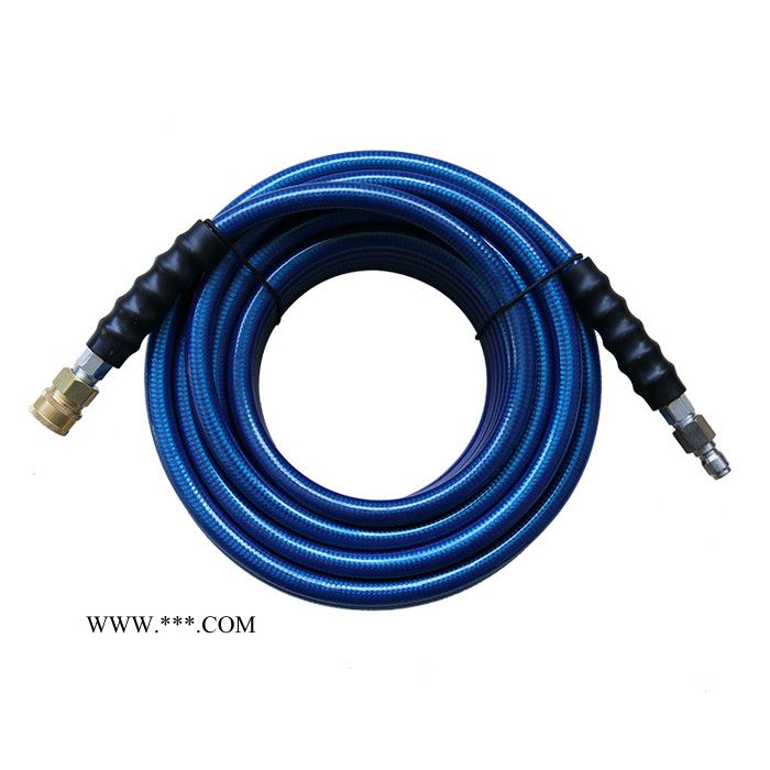 【恒优】洗车水枪家用高压洗车水枪纯铜套装接自来水冲车海蓝水管抗冻软管图3