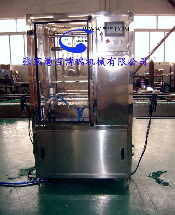 百博瑞机械灌装机 定量灌装机 5L双头玻璃水液体灌装机(BBR-170448