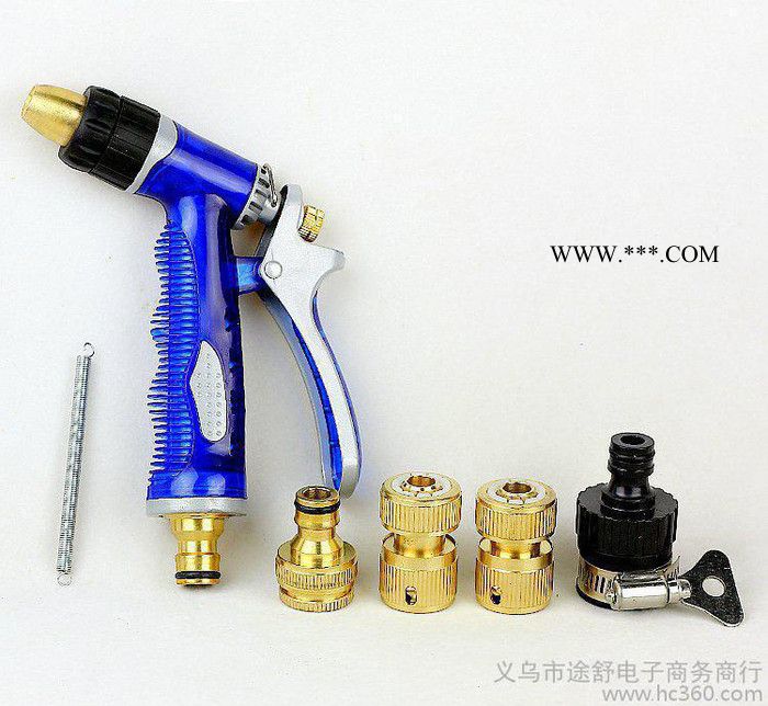 ,全铜高压洗车水枪 汽车家用洗车器套装头刷车冲车浇花【不带管】图3