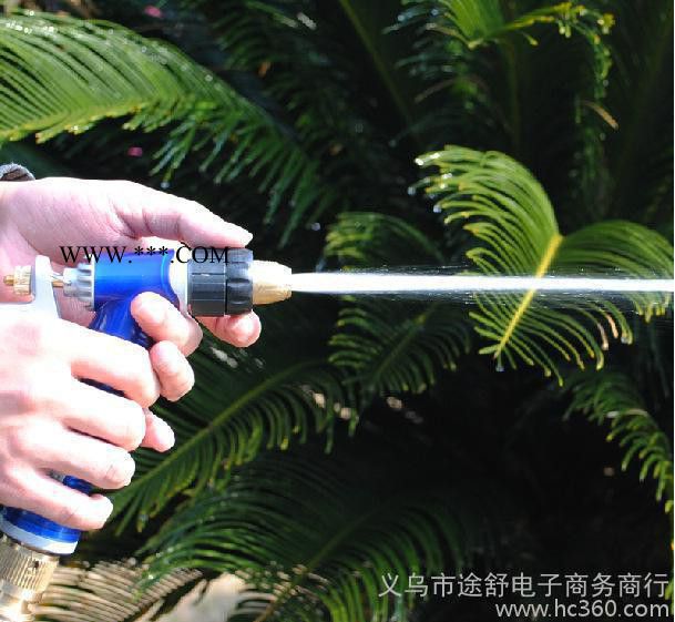 ,全铜高压洗车水枪 汽车家用洗车器套装头刷车冲车浇花【不带管】图2