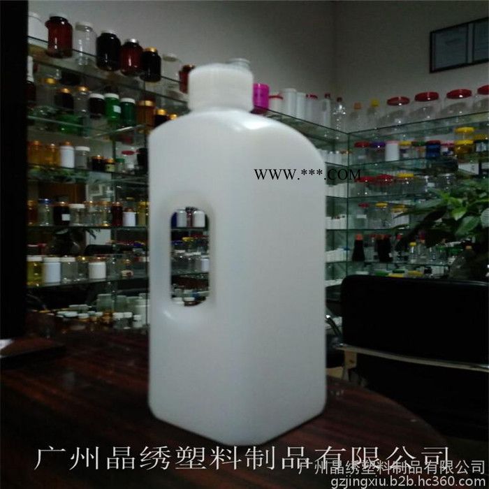 PE塑料瓶新款上市 1000毫升刻度瓶 玻璃水液体包装瓶 小口瓶防漏 手柄塑料壶图3