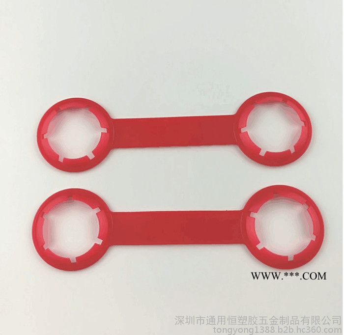 工厂直销双瓶提手扣 玻璃水搭扣 双瓶提手扣 塑料提手 双孔饮料提手 娃哈哈提手塑料手提扣玻璃水搭扣图7