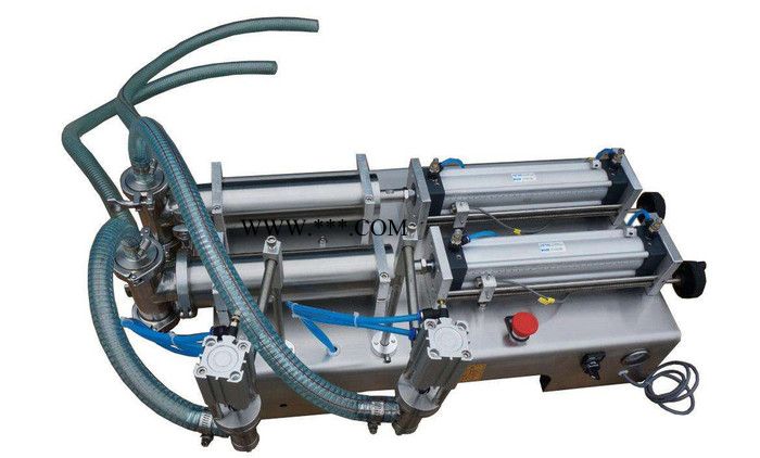 玻璃水双头液体灌装机 双头半自动灌装机 灌装机械图5