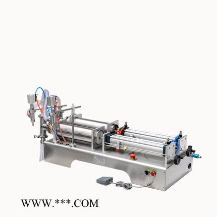 玻璃水双头液体灌装机 双头半自动灌装机 灌装机械图4