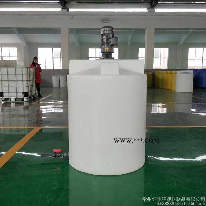 5吨搅拌罐、玻璃水搅拌桶**红宇轩制造图2