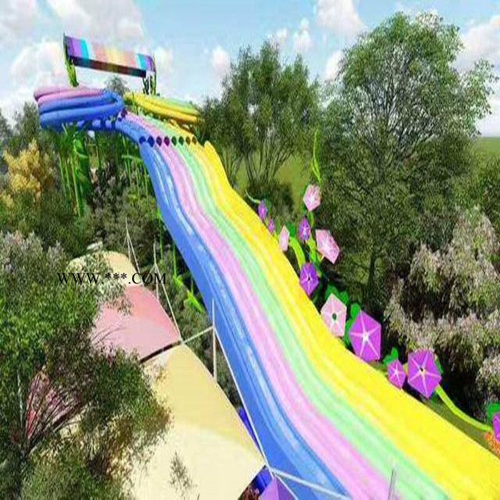 海澜 水上乐园 水上乐园设备 水上乐园游玩水滑梯 水上乐园滑道 玻璃水滑道厂家图5