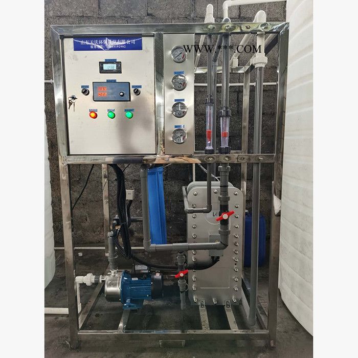 天沃 双级反渗透+EDI超纯水设备 玻璃水防冻液洗衣液生产设备超纯水设备新图5