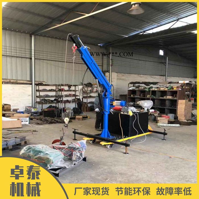 修车液压小吊机 卓泰供应800型小型起重机减速器 超长质保图4