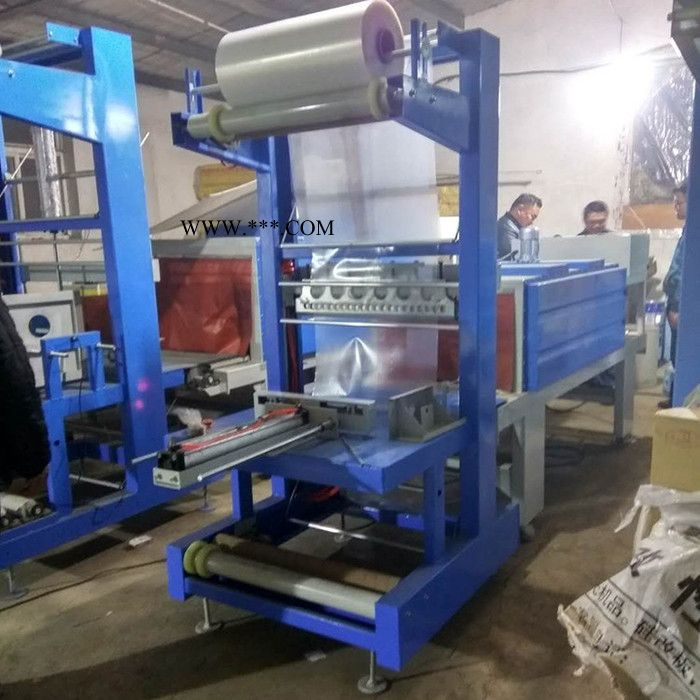 小型玻璃水热收缩膜包装机 喷气式打包机**图5