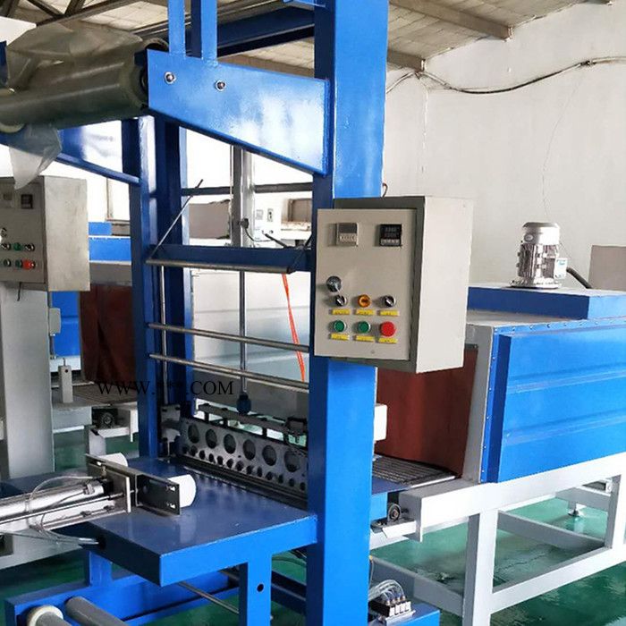 小型玻璃水热收缩膜包装机 喷气式打包机**图3