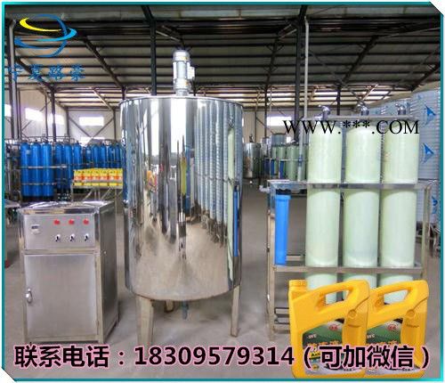 陕西 路豪LH-01日产10吨汽车玻璃水技术配方生产设备机器价格灌装机图4