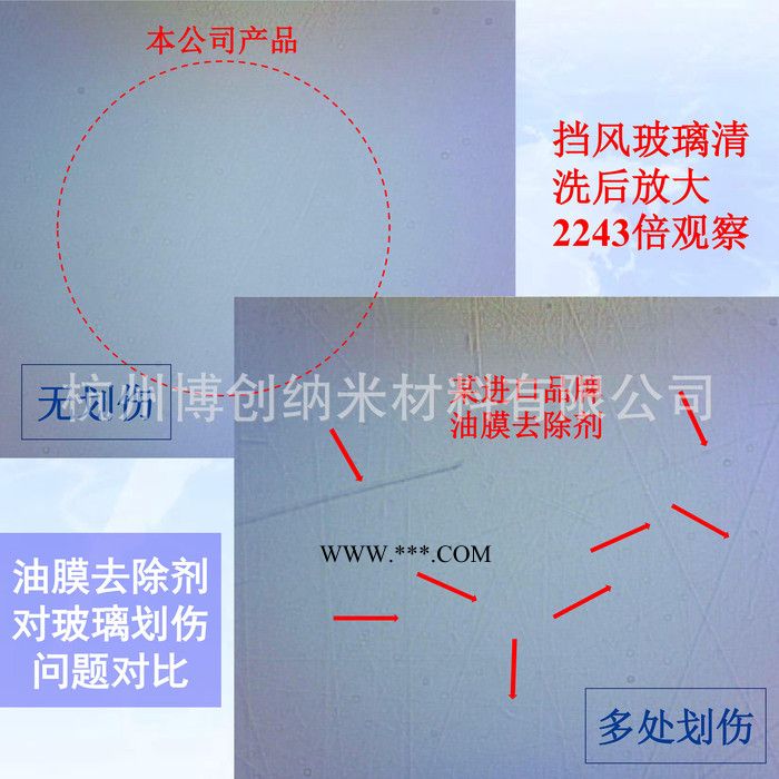 汽车玻璃水清洗剂油膜去除剂/去油膜/强效去除雨敌拨水剂防雨剂图3