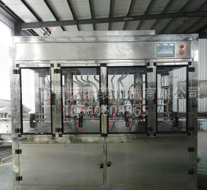 直销 白酒 酒水灌装机 全自动8头酱油醋灌装机 玻璃水灌装机图2