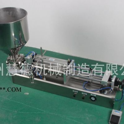 新款 洗衣液灌装机 玻璃水灌装机 卧式转阀料斗灌装机