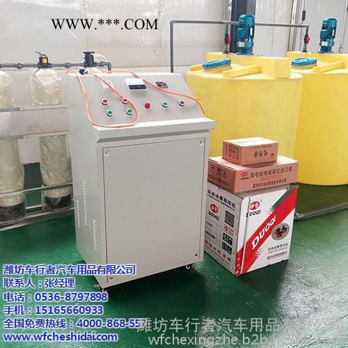 玻璃水/防冻液半自动灌装机图2