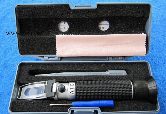 铝温补防冻剂冰点折射仪 电池液比重计 玻璃水 清洁剂冰点测试仪图2